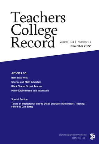 thumbnail of Teacher's College Record publication